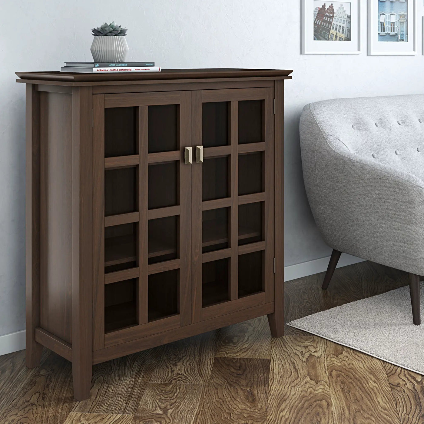 Artisan - Handcrafted Medium Storage Cabinet by HouseOfZazla