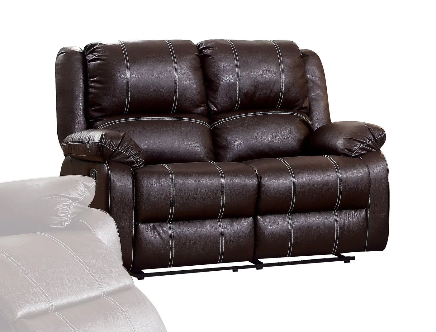 Zuriel Synthetic Recliner Loveseat by HouseOfZazla