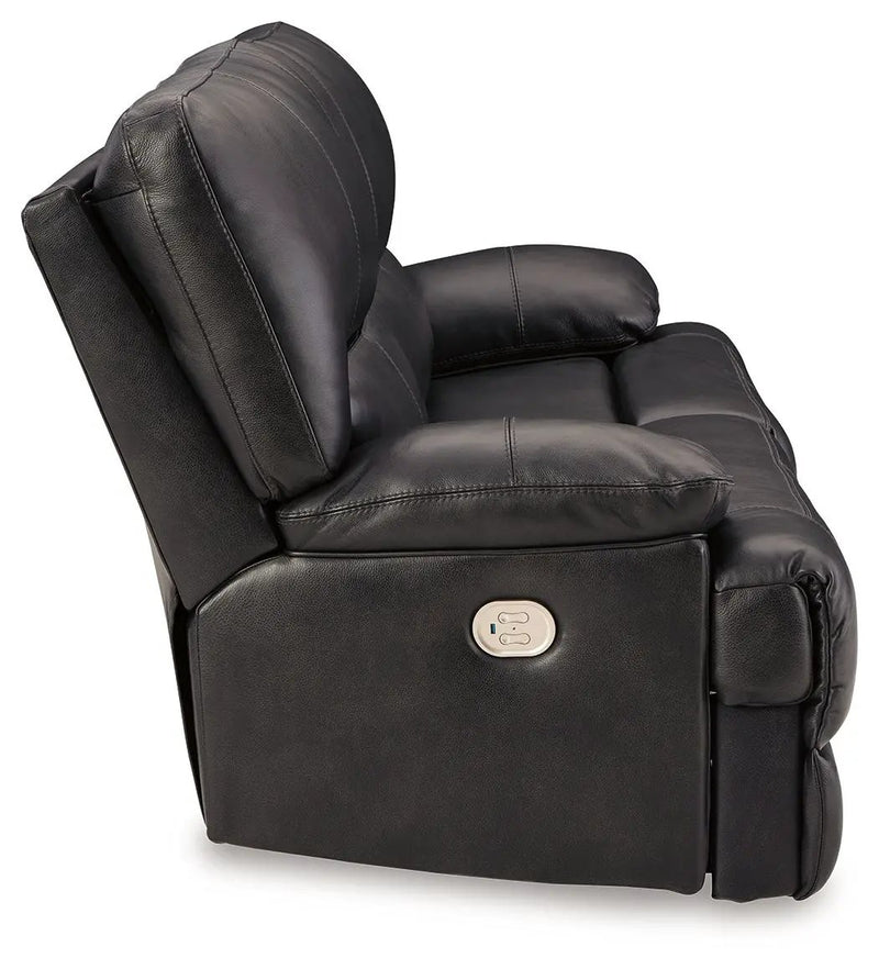 Mountainous - 2 Seat Power Reclining Sofa With Adj Headrest - Eclipse by Unique Piece Furniture