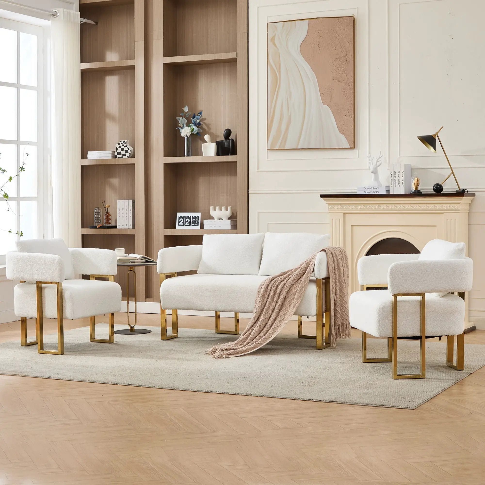 Decorative Upholstered Side Chair For Living Room by Unique Piece Furniture