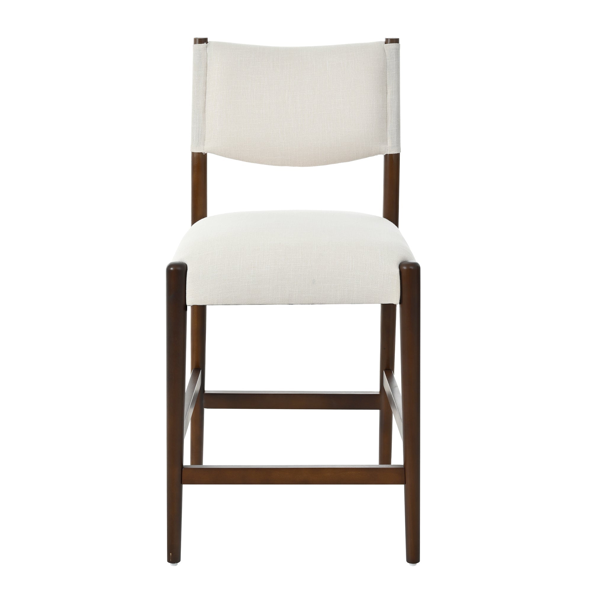 26.4" Solid Wood Counter Height Barstools, Modern Bar Stools Set of 2 by HouseOfZazla