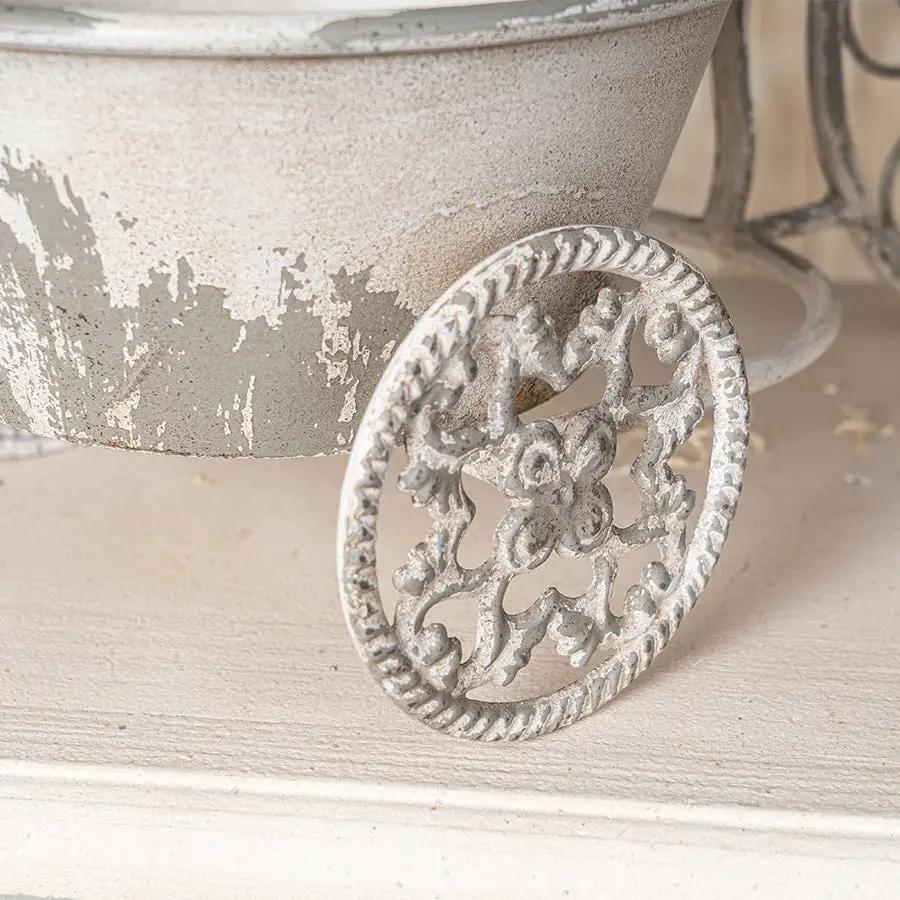 Rustic Bicycle Metal Wire Wall Planter Basket by HouseOfZazla