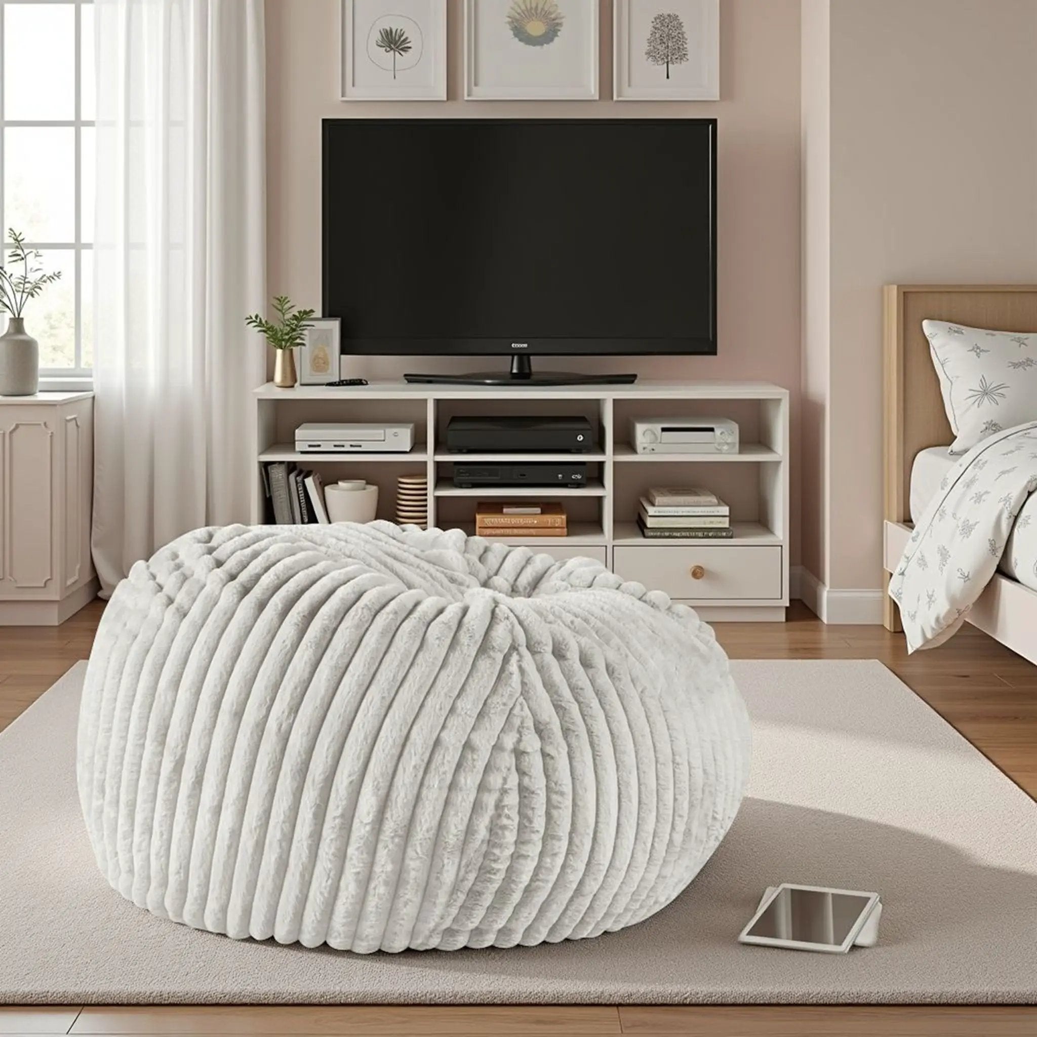 Minky - Memory Foam Lounger by Unique Piece Furniture