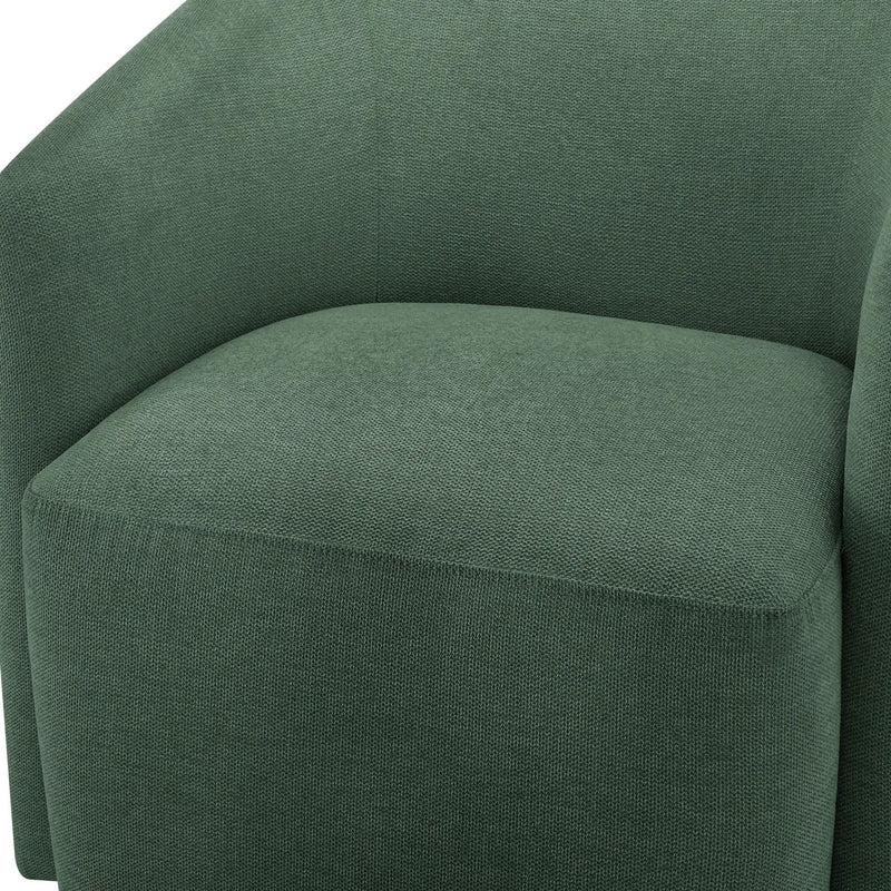 Ardena - Modern Swivel Barrel Chair by HouseOfZazla