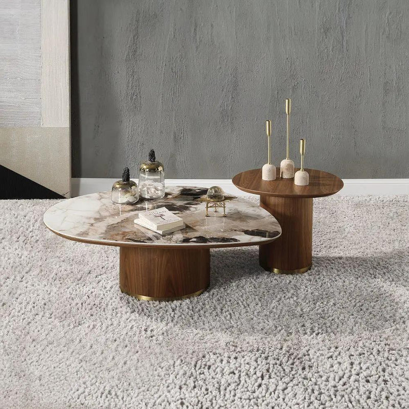 Willene - End Table - Walnut by Unique Piece Furniture