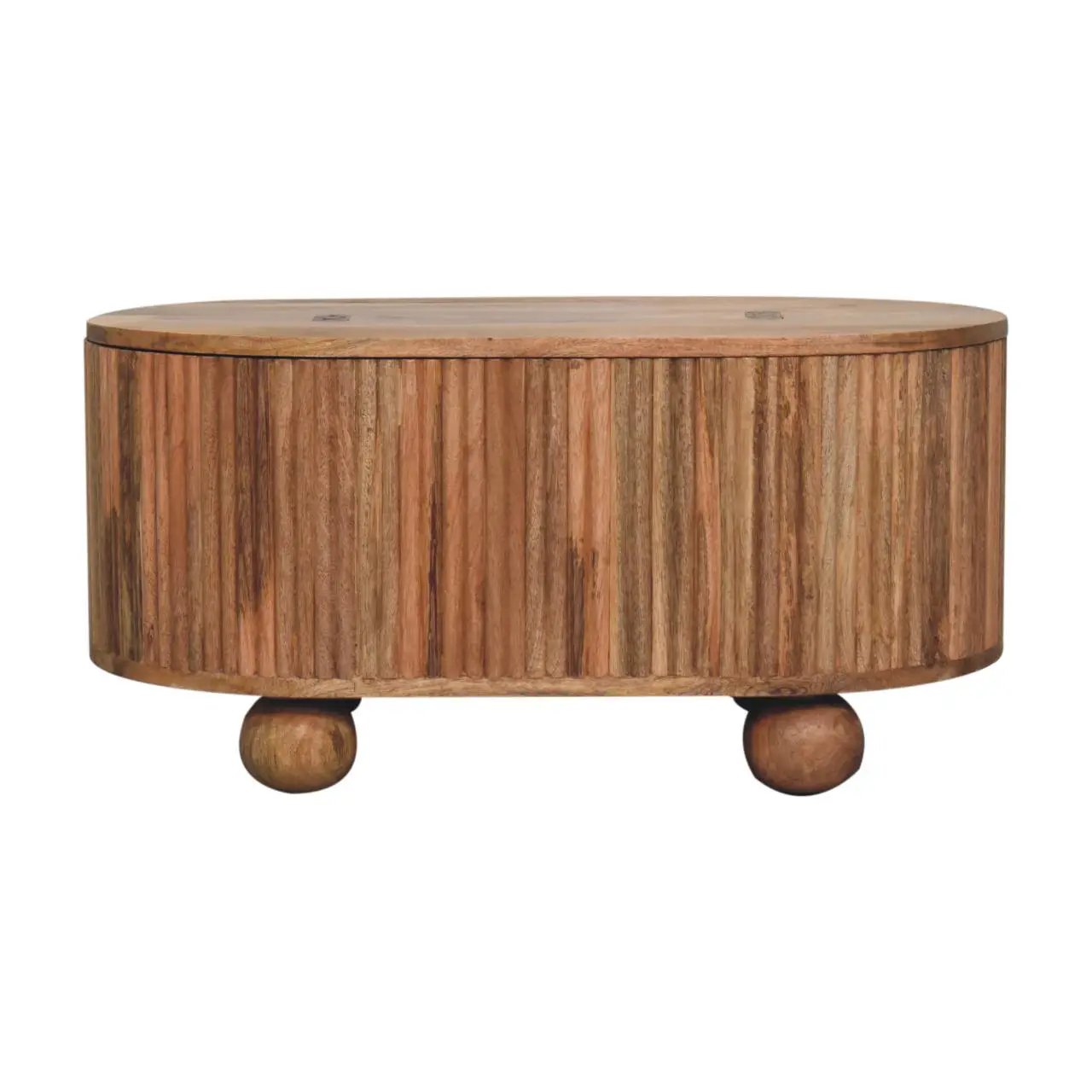 Solid Wood Soba Ball Lid-Up Coffee Table by HouseOfZazla
