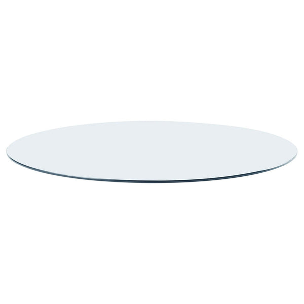 Glass Tops 60-inch 12mm Round Clear Tempered Glass Top