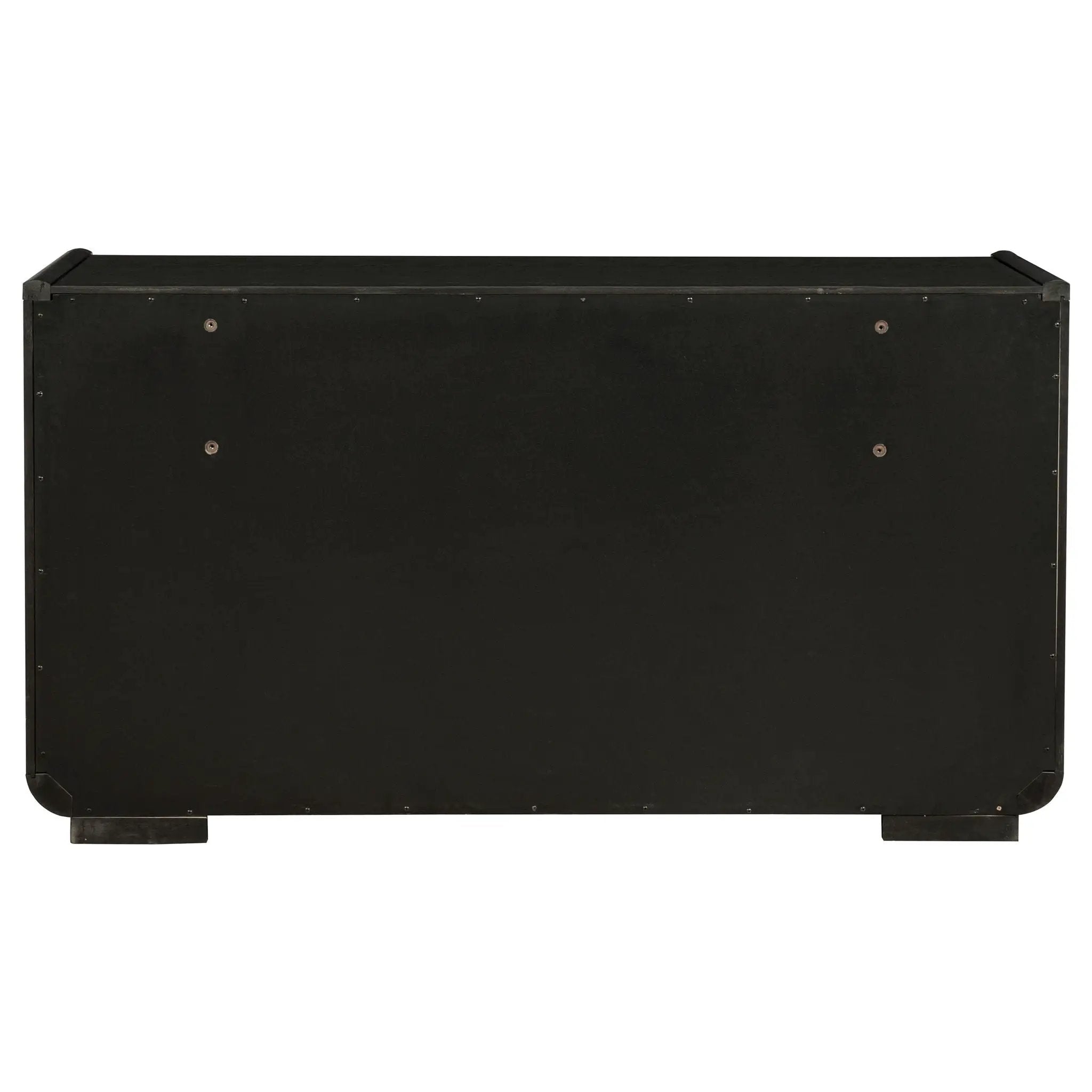Leandro 8-drawer Bedroom Dresser Cabinet Burnished Black by Unique Piece Furniture