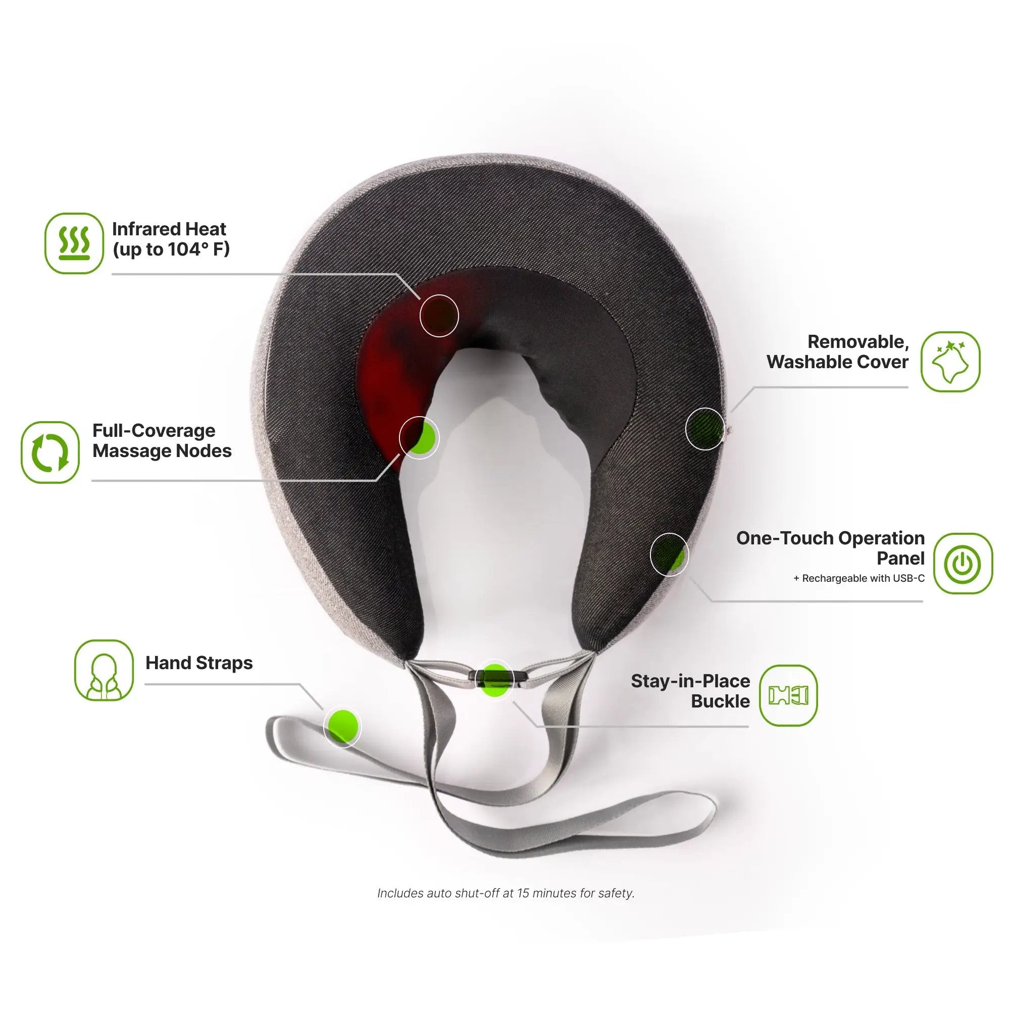 GB Neck Massage Pillow by HouseOfZazla