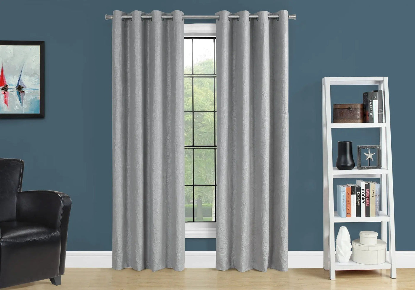 2 Pieces Set Room Darkening Curtain Panels with Grommet by HouseOfZazla