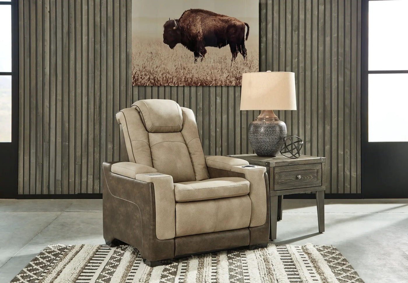 Next-Gen Durapella - Pwr Recliner/Adj Headrest by Unique Piece Furniture