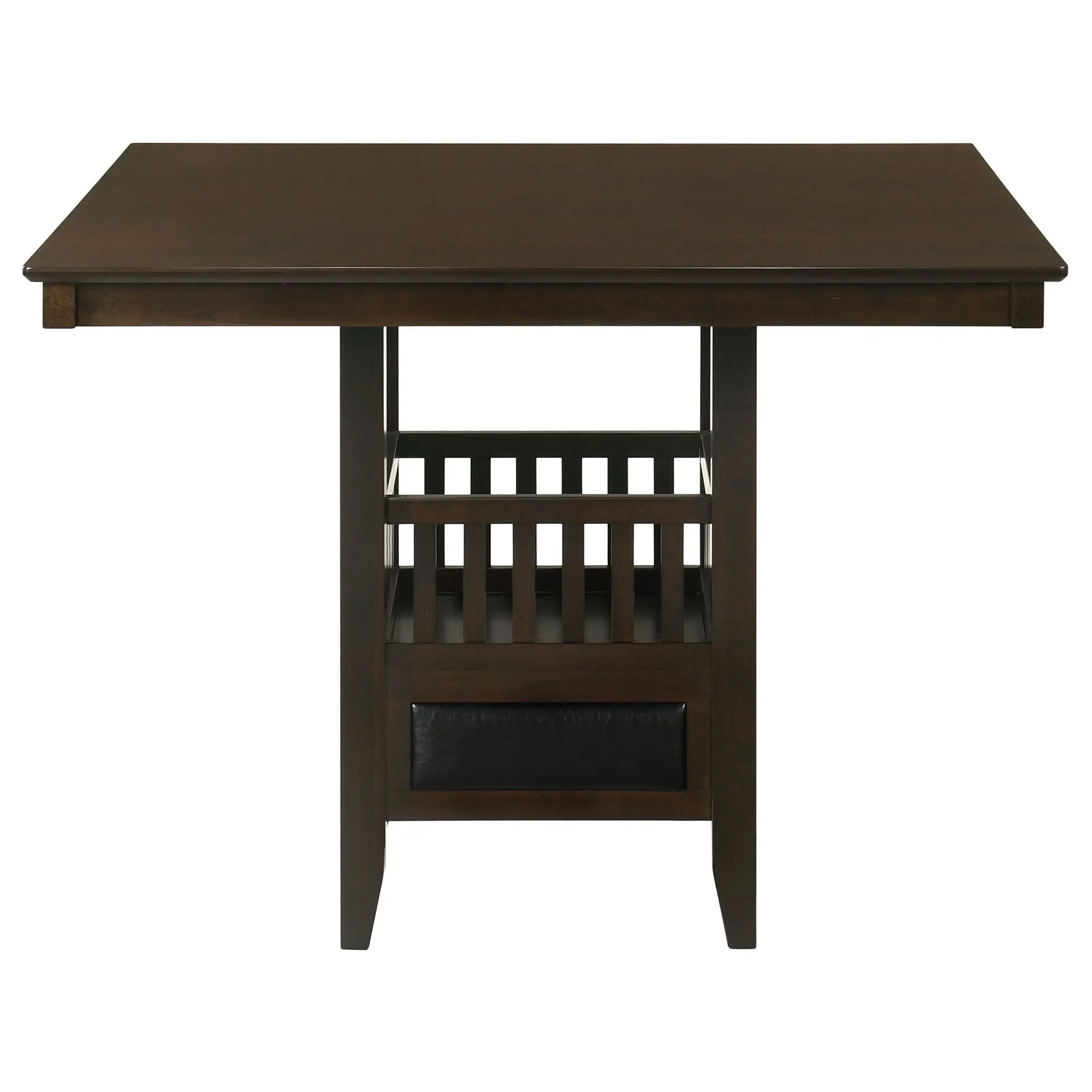 Jaden Square 47-inch Counter Height Dining Table Espresso by Unique Piece Furniture