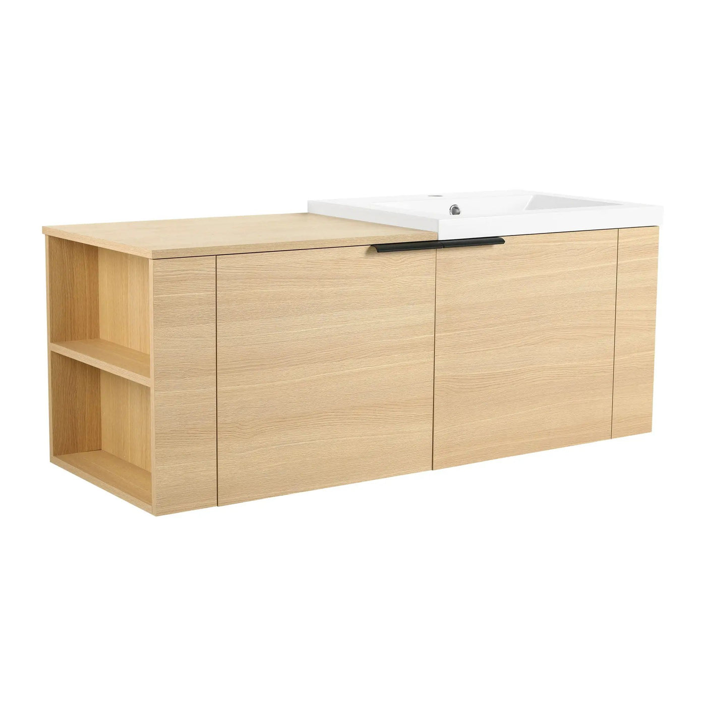 Modern Bathroom Vanity Sink Combo With Spacious Storage by HouseOfZazla