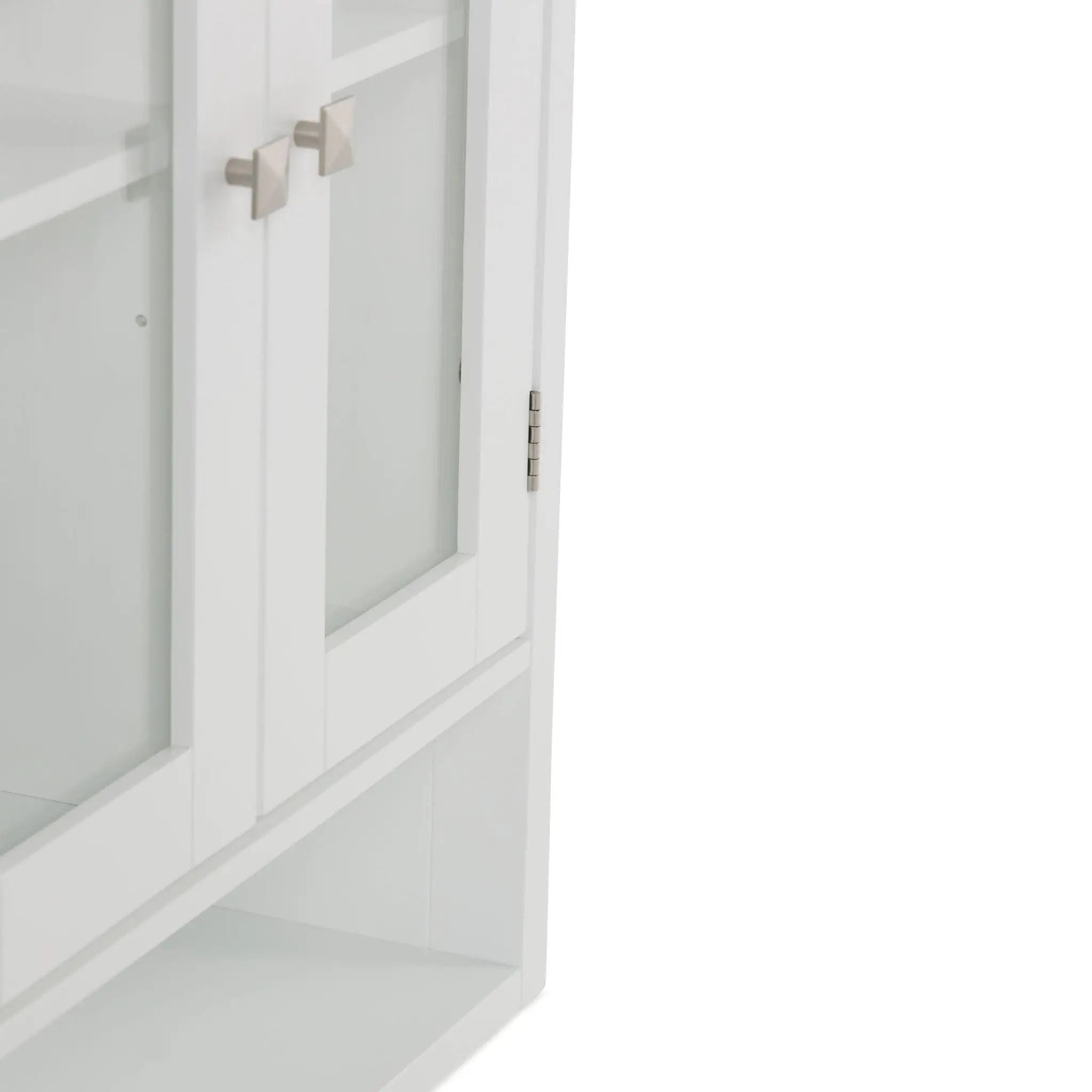 Acadian - Double Door Wall Cabinet - Pure White by Unique Piece Furniture