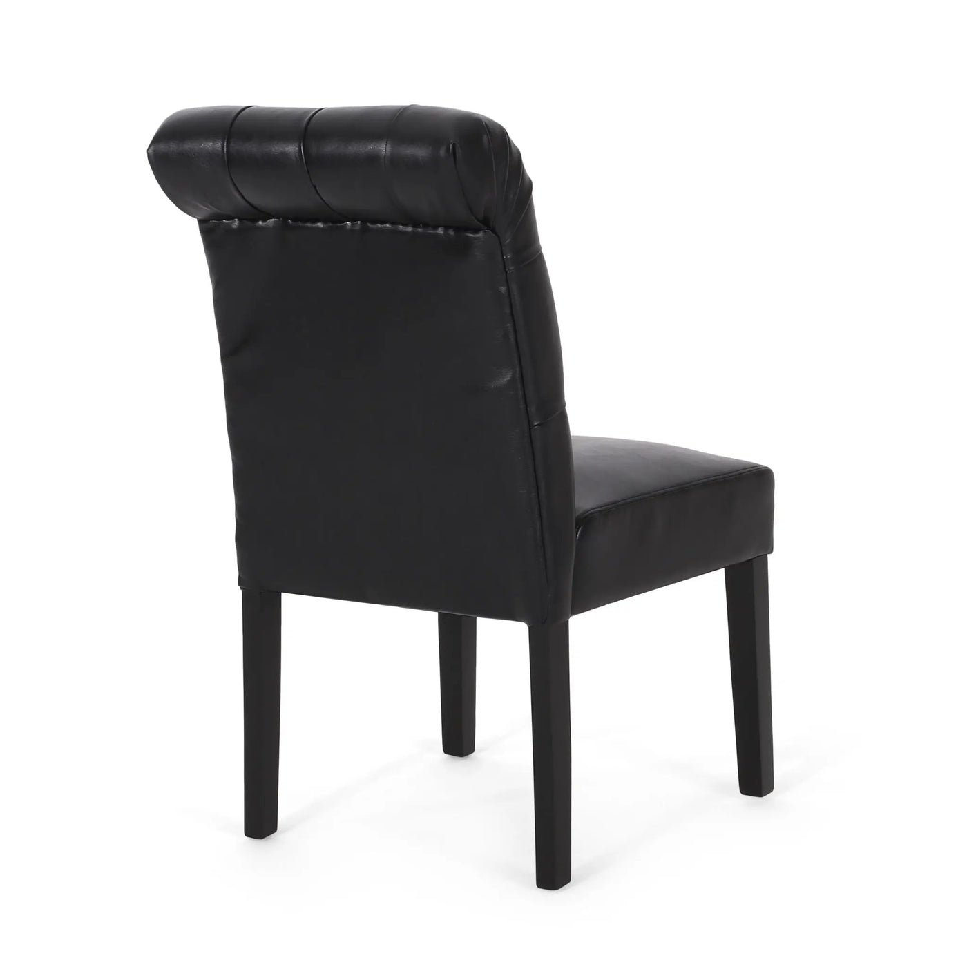 Broxton Tuft Dining Rolltop Chairs With Button Tufted Backrest (Set of 2) by HouseOfZazla