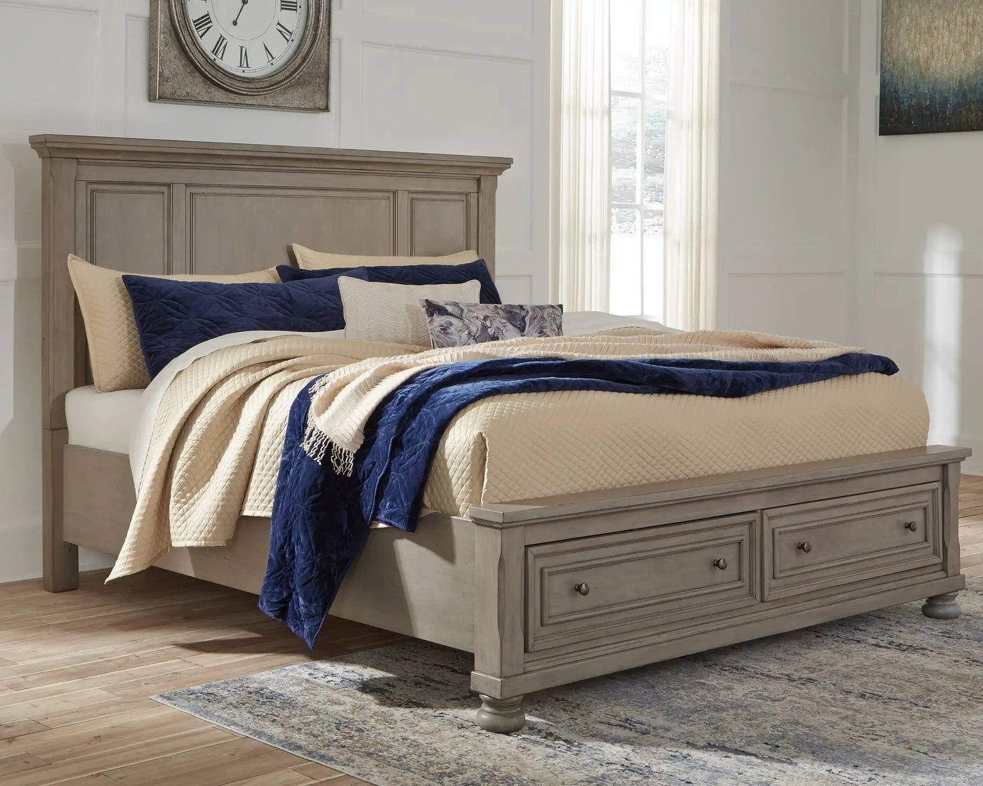 Lettner - Panel Storage Bed by Unique Piece Furniture