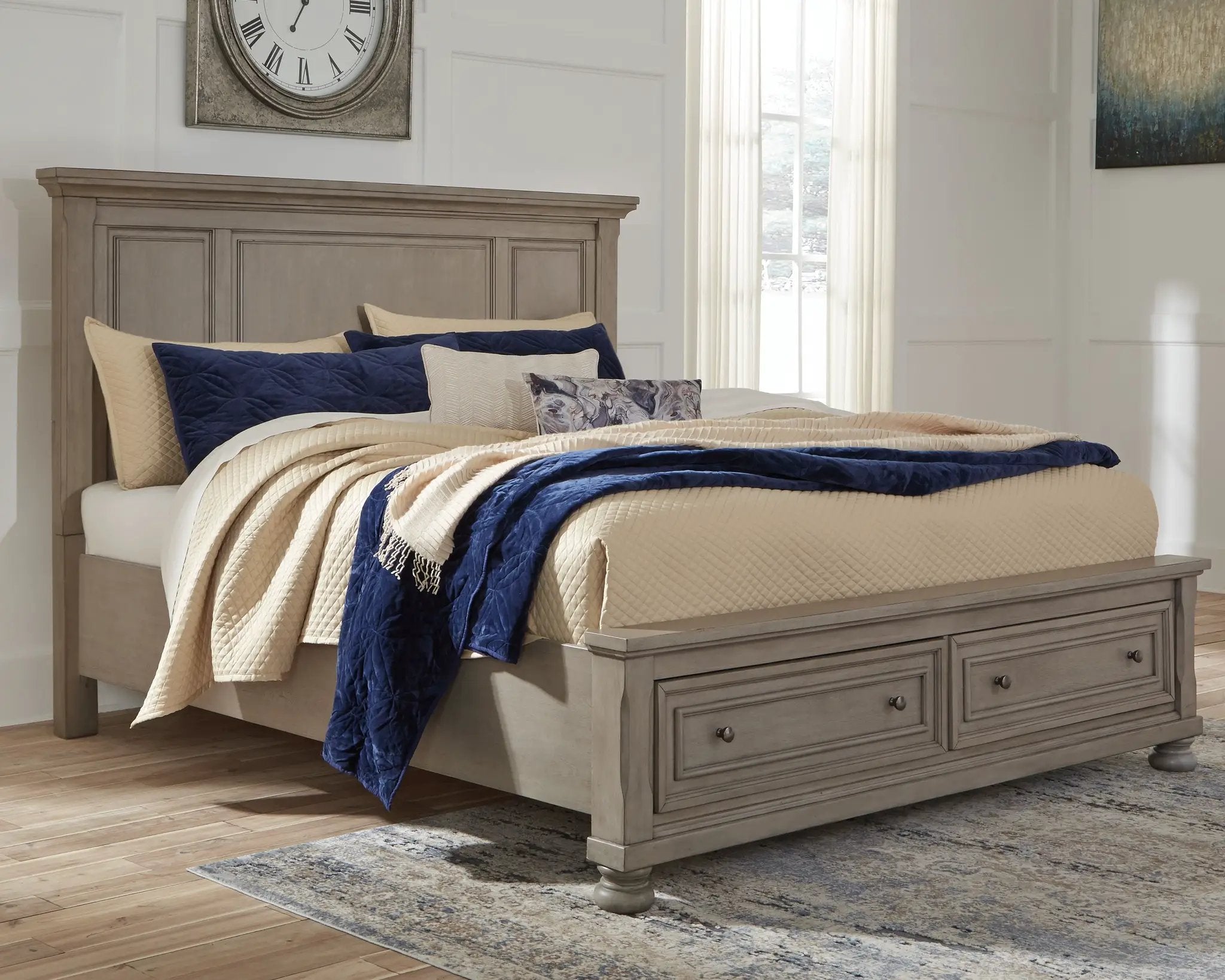 Lettner - Panel Storage Bed by Unique Piece Furniture