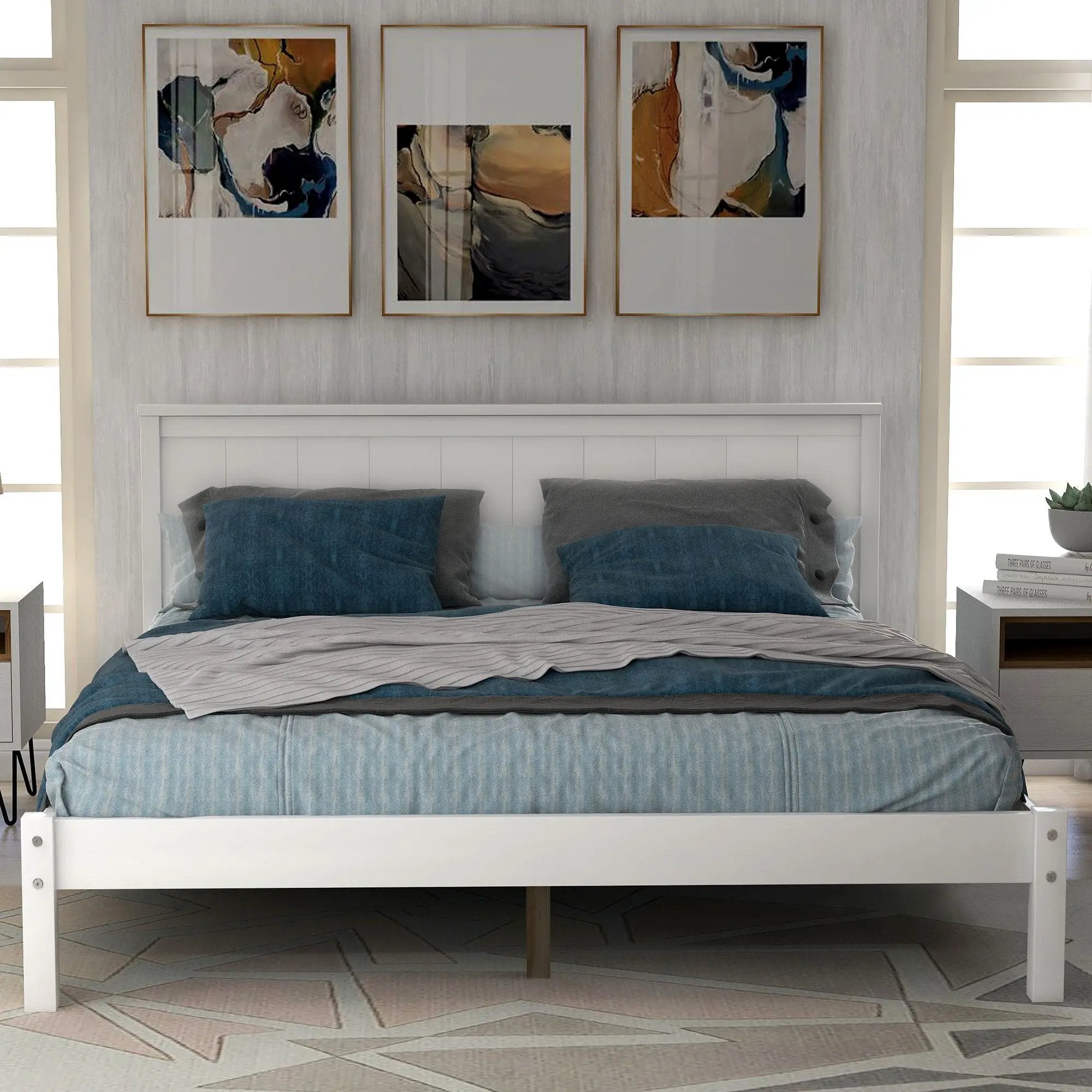 Platform Bed Frame With Headboard by Unique Piece Furniture