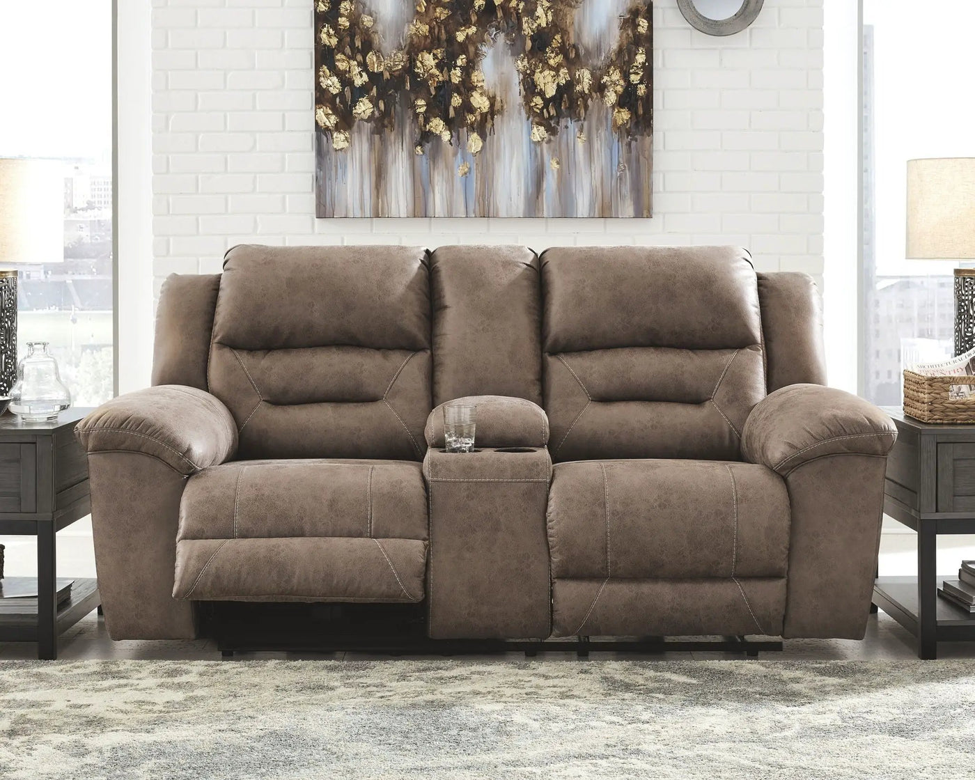 Stoneland - Power Reclining Living Room Set by Unique Piece Furniture