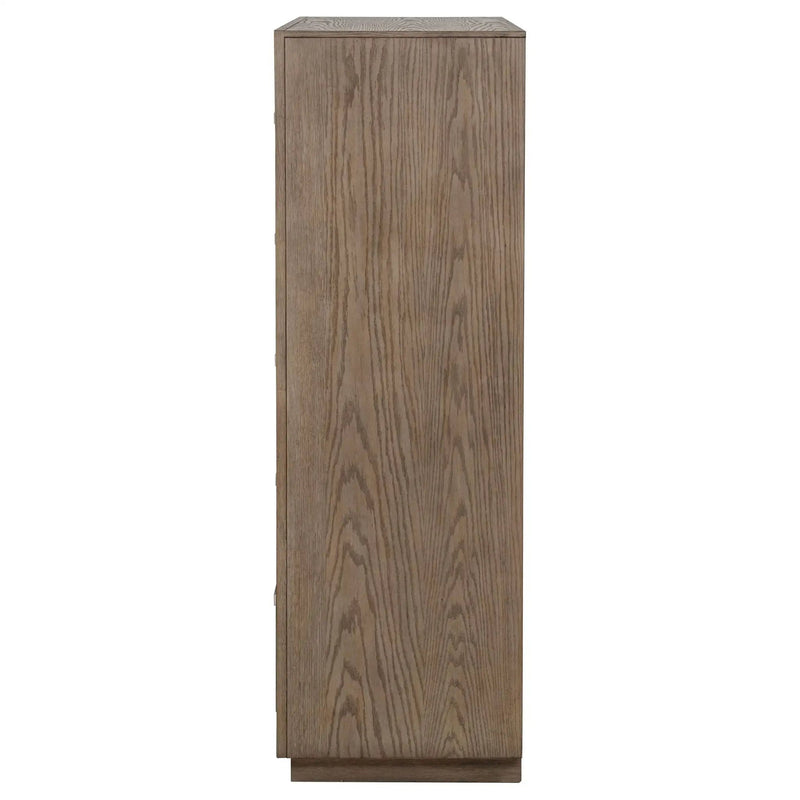 Kenora 5-drawer Bedroom Chest Barley Brown by Unique Piece Furniture