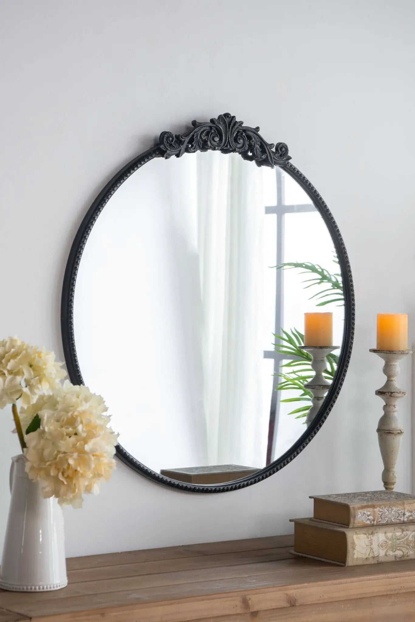 Classic Design Mirror With Baroque Inspired Frame by HouseOfZazla