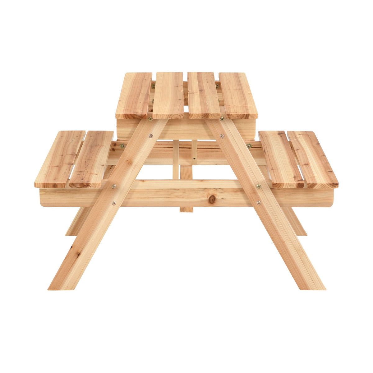 Durable Solid Wood Children's Dining Table And Chairs Set, Multi-Functional, photo 8 of 14