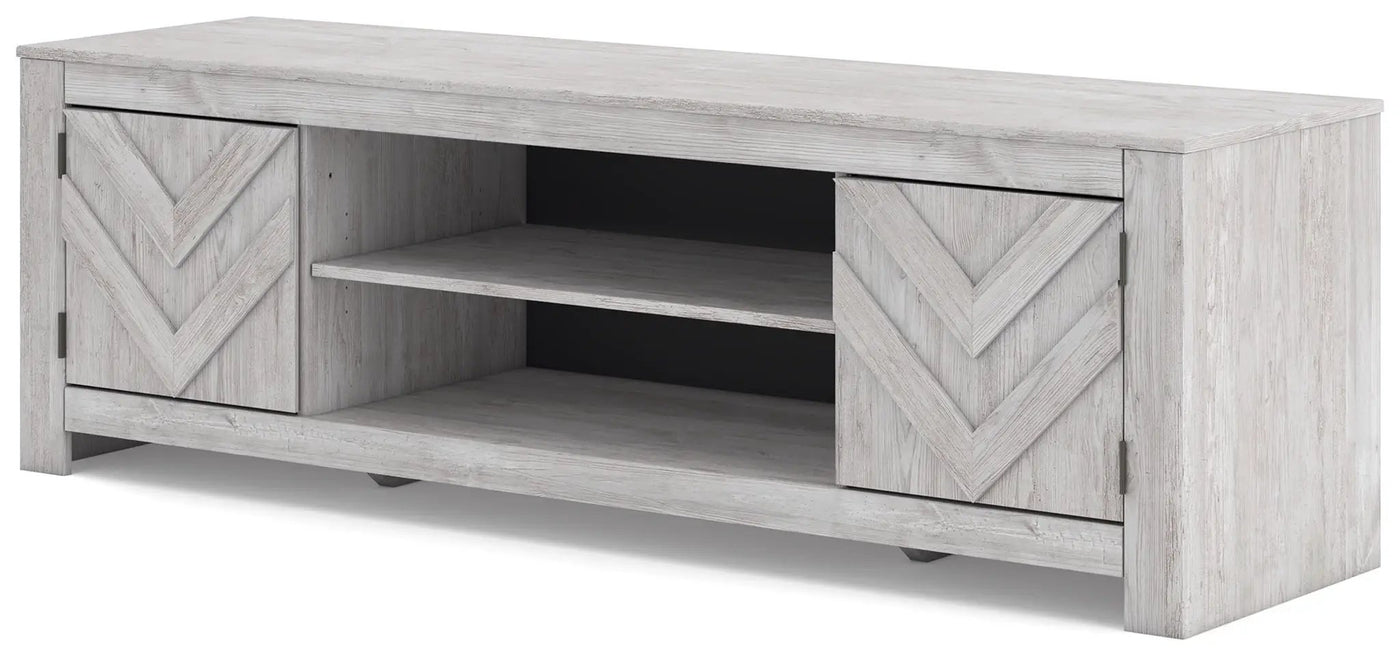 Cayboni - LG TV Stand With Fireplace Option by Unique Piece Furniture