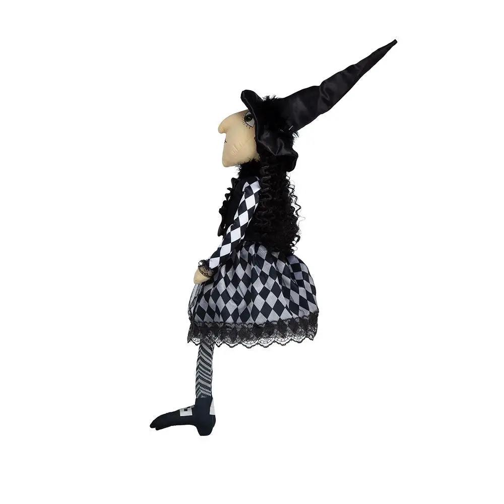 Halloween Sitting Witch Decor - Black by HouseOfZazla