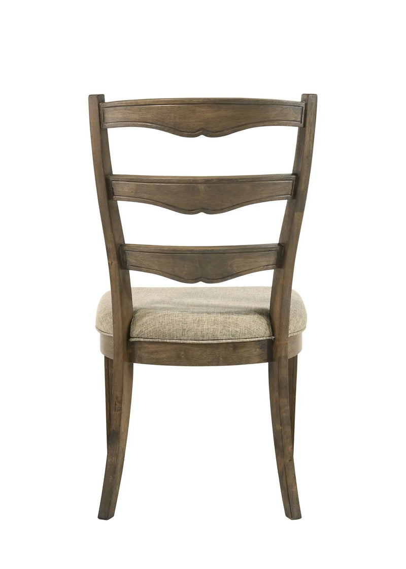 Parfield - Weathered Side Chair (Set of 2) - Light Brown / Oak by HouseOfZazla