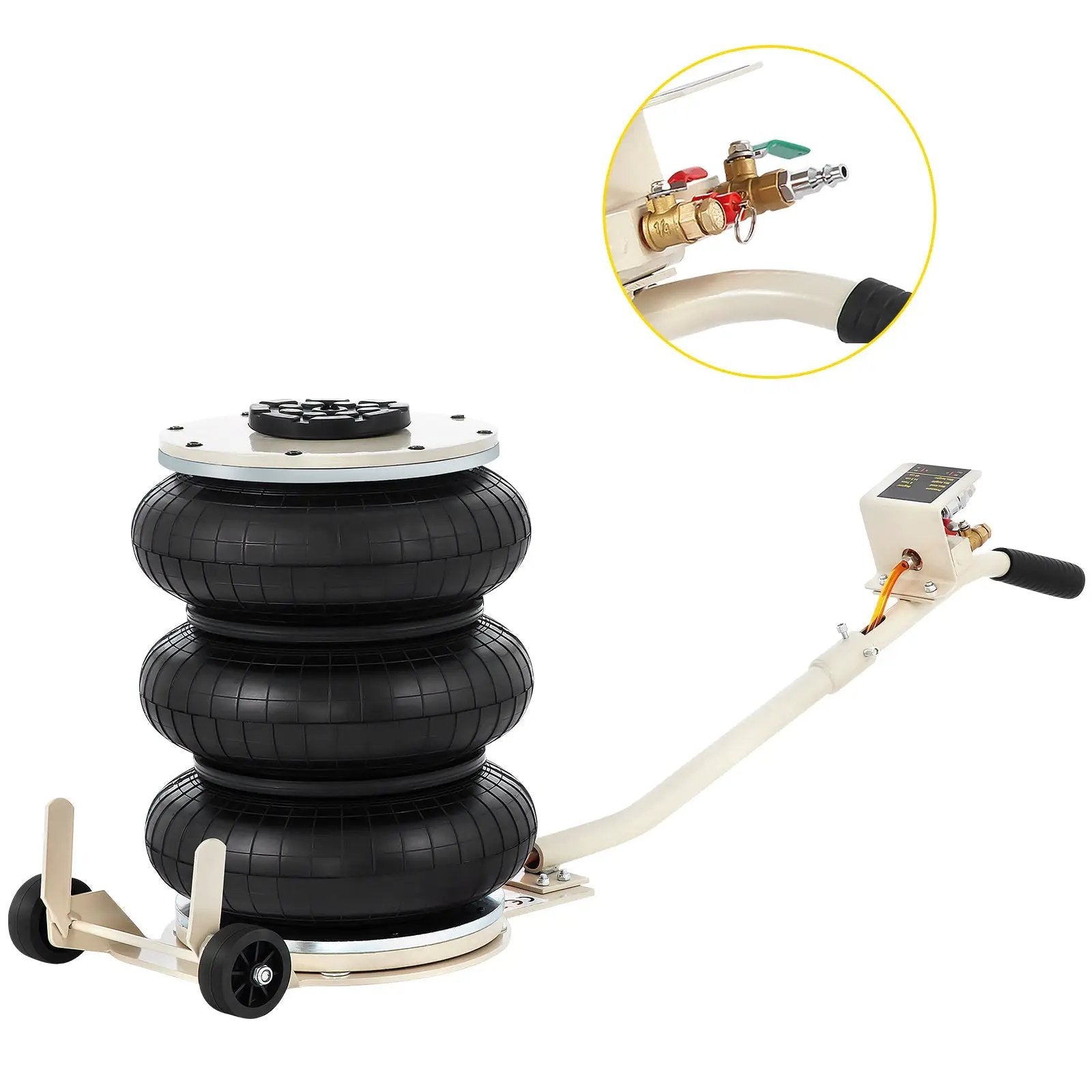 Pneumatic Jack, 5 Ton Triple Bag Air Jack by HouseOfZazla