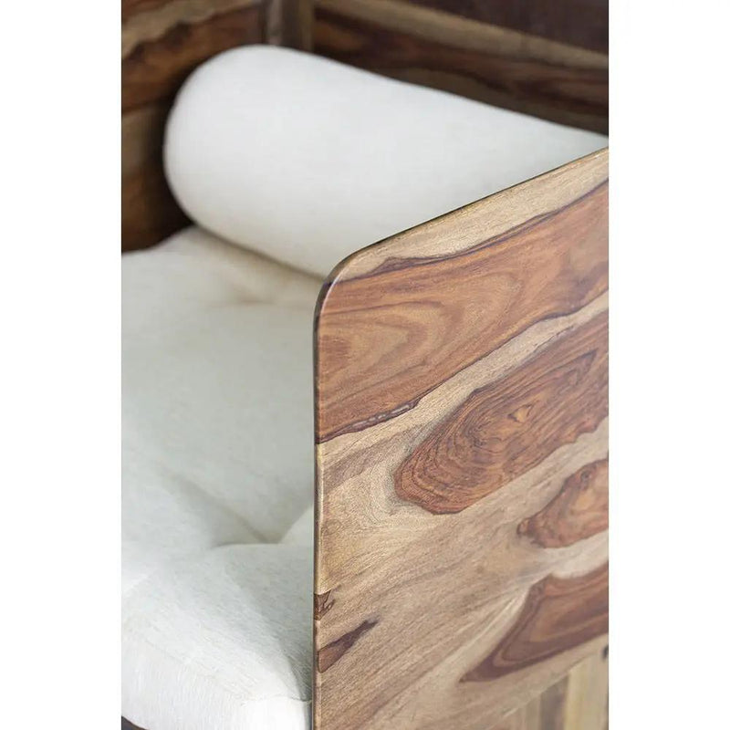 Wooden Sofa - Brown by HouseOfZazla