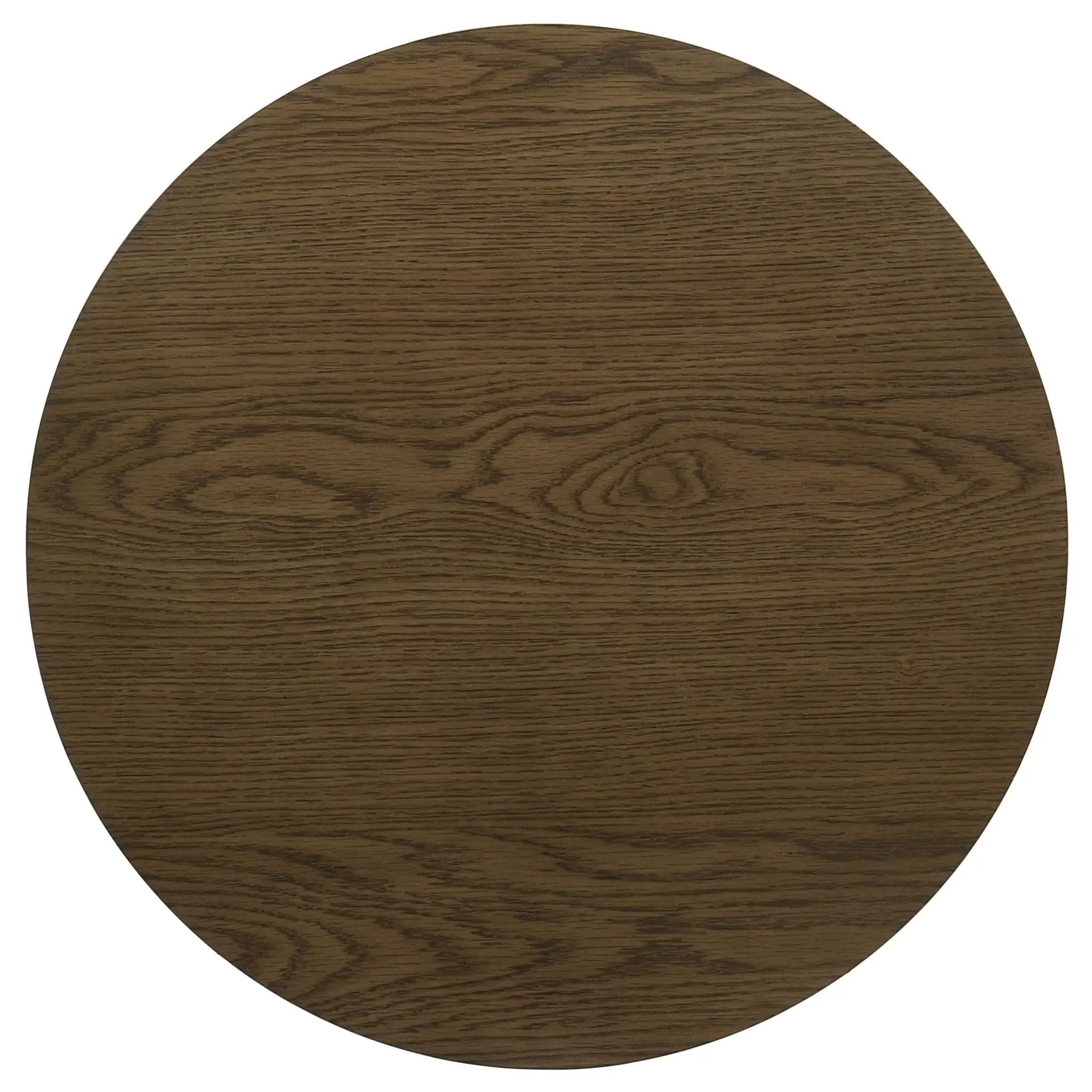 Kessler 3-piece Round Sculptural Wood Coffee Table Set Brown by Unique Piece Furniture