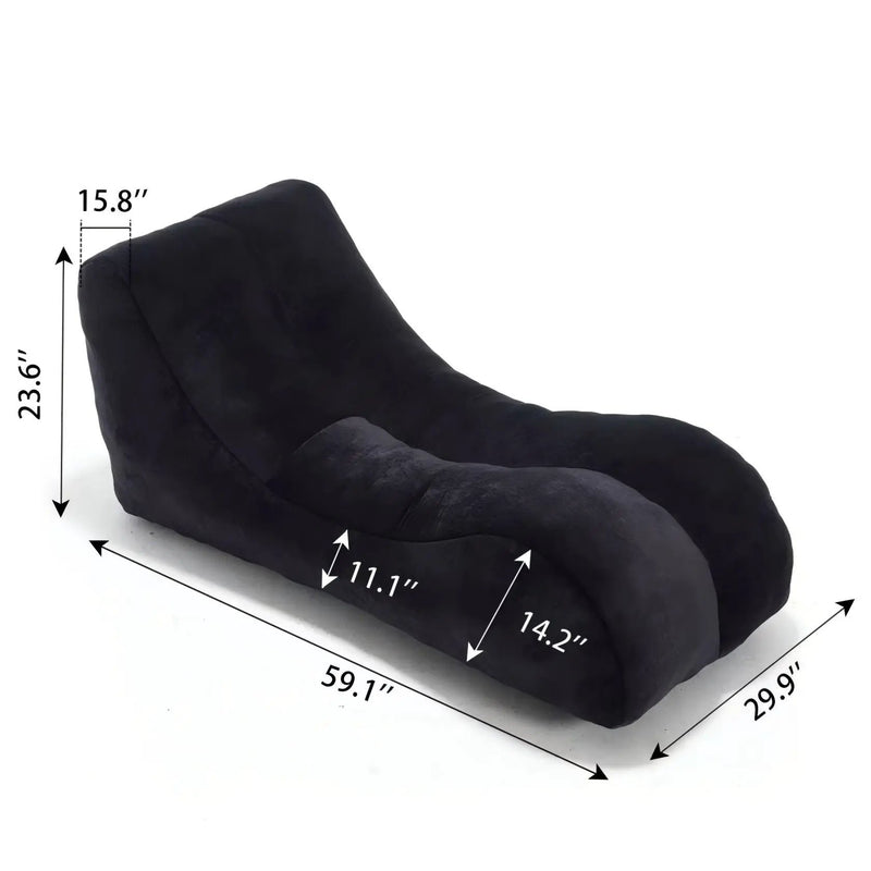 Creative Bean Bag Sofa Chair With High Quality Sponge Filling by Unique Piece Furniture