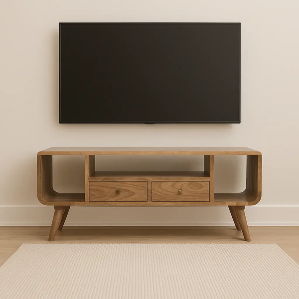 Solid Wood Soba Nordic Media Unit