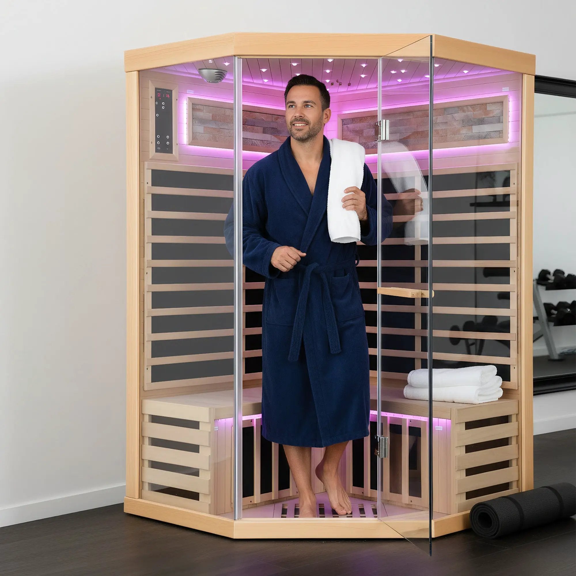 Double Sauna Room by HouseOfZazla