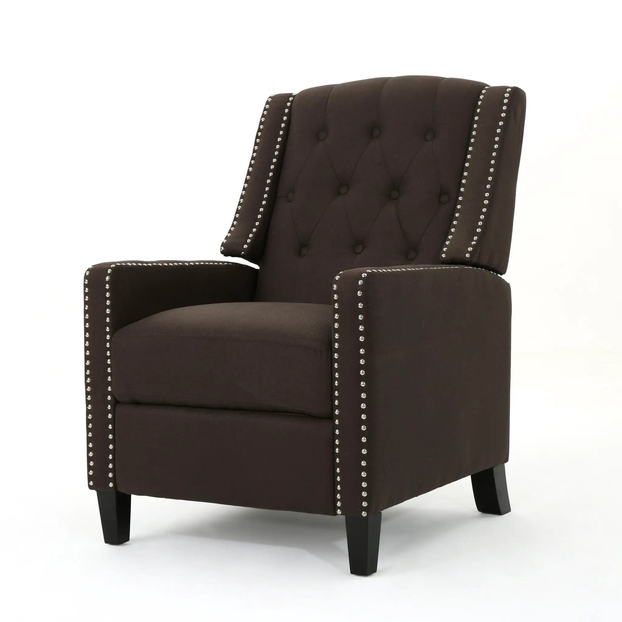 Classic Fabric Push Back Chair by Unique Piece Furniture