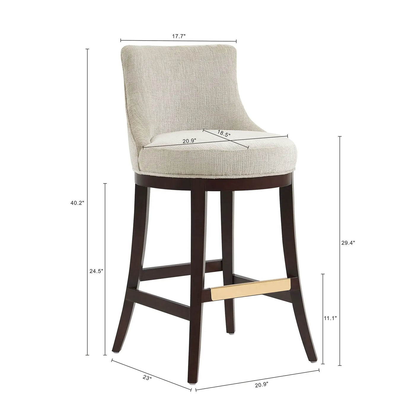 Lucia - Barstool by HouseOfZazla