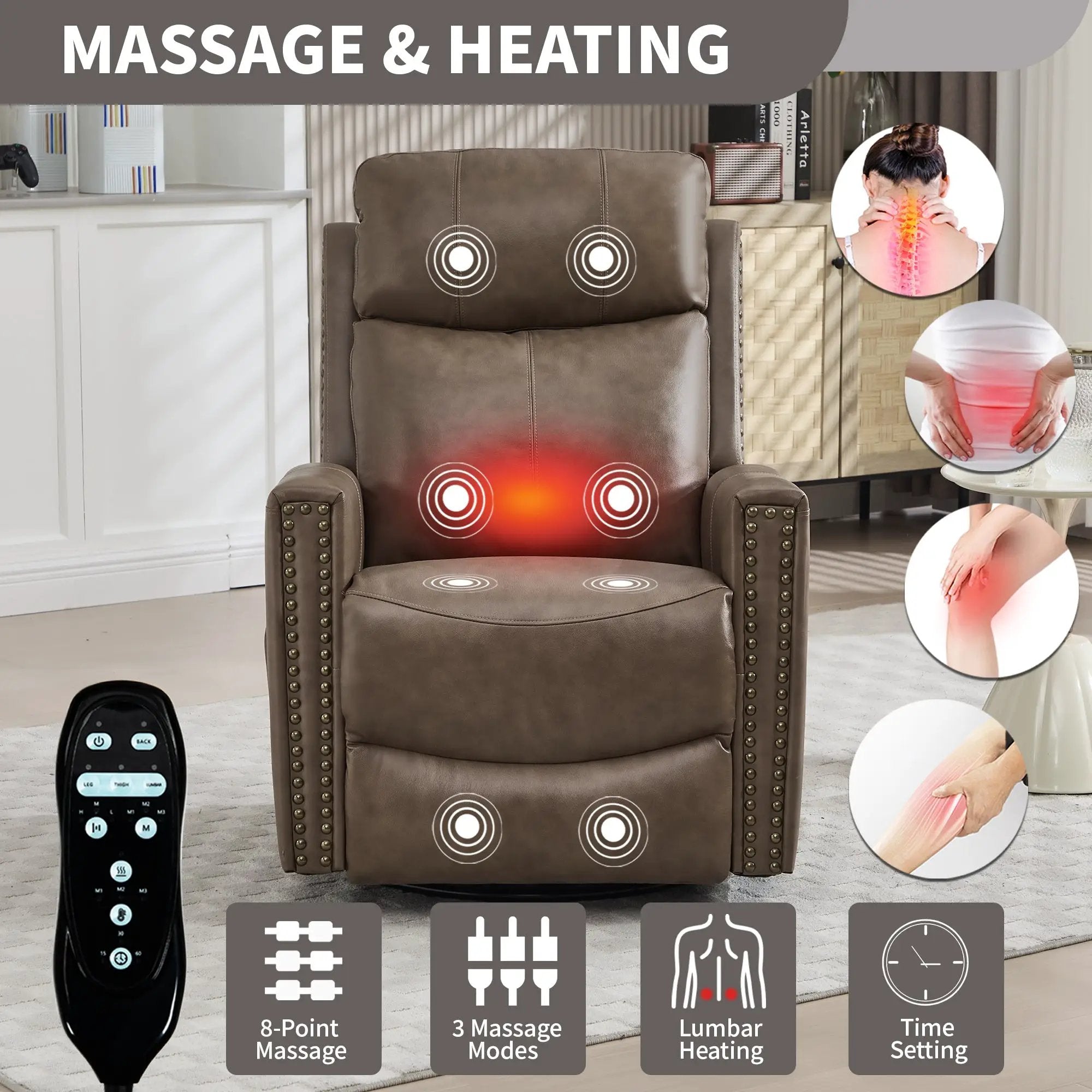 Comfortmax Camel Recliner by HouseOfZazla