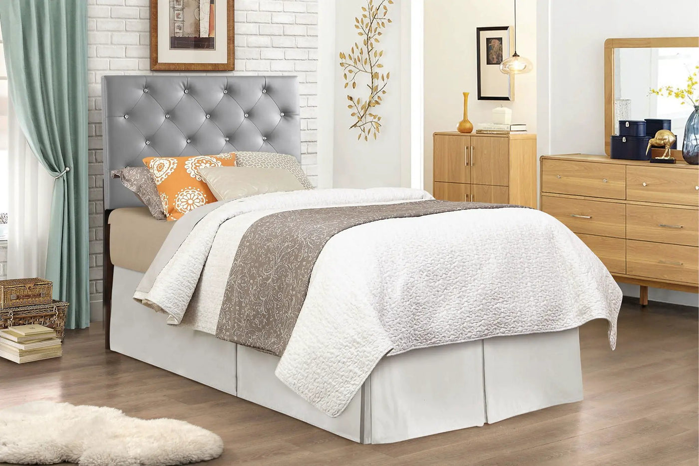 Panel Headboard & Button Tufting by HouseOfZazla