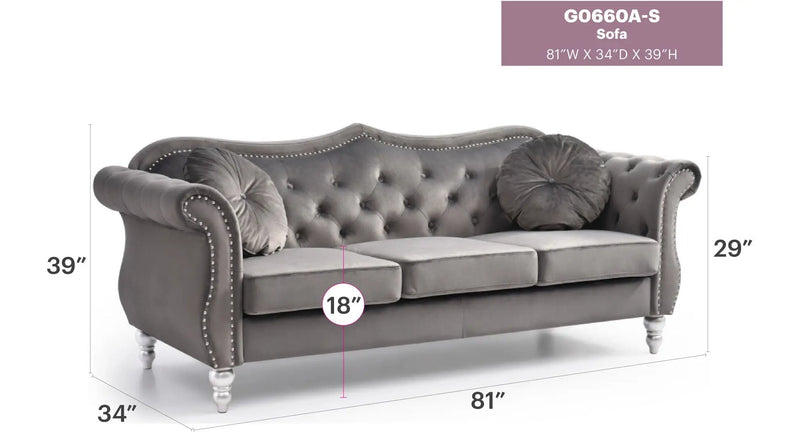 Hollywood - Sofa by Unique Piece Furniture