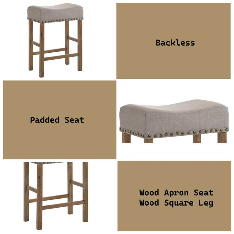 Martha II Dining Stool by HouseOfZazla