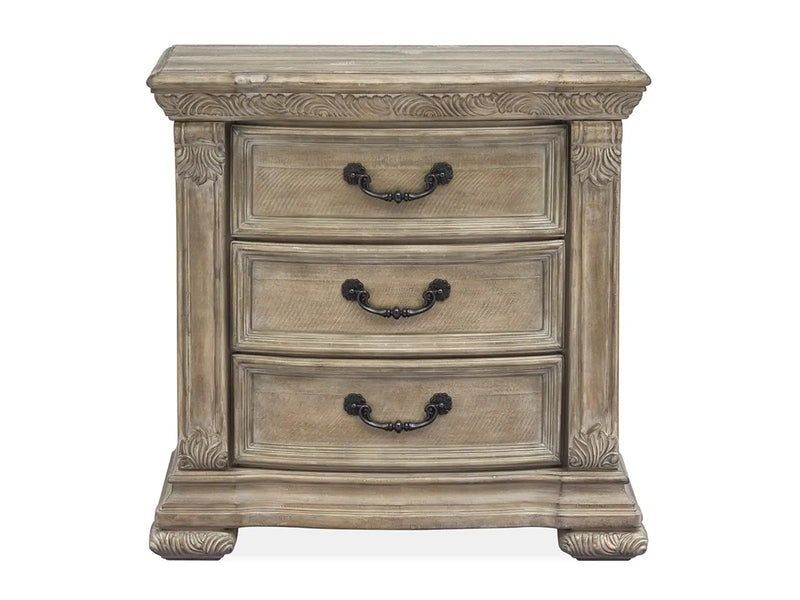 Marisol - Drawer Nightstand - Fawn by Unique Piece Furniture