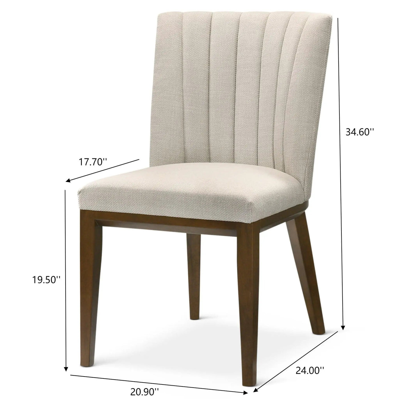 Elmwood - Stylish Dining Chair (Set of 2) by HouseOfZazla