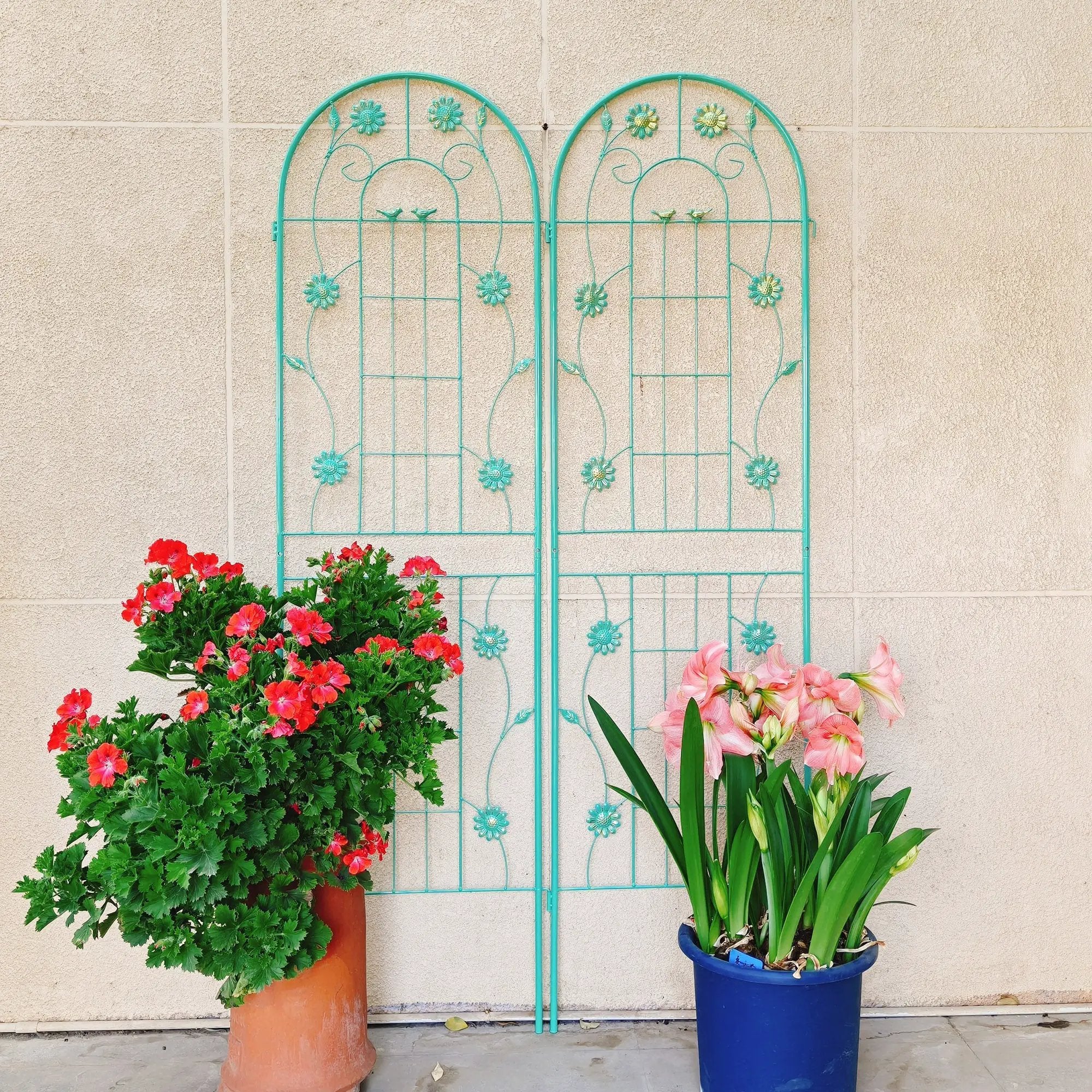 4 Pack Metal Garden Trellis by HouseOfZazla