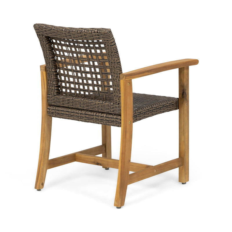 Hampton Dining Chair Set of 2 - Brown by HouseOfZazla