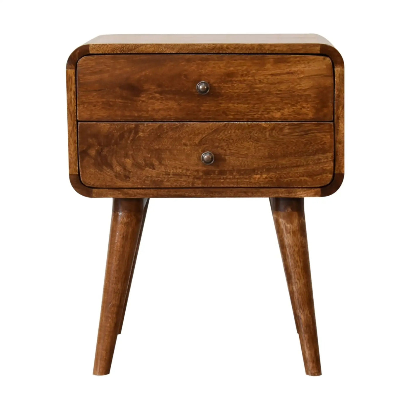 Curved Nightstand by Unique Piece Furniture