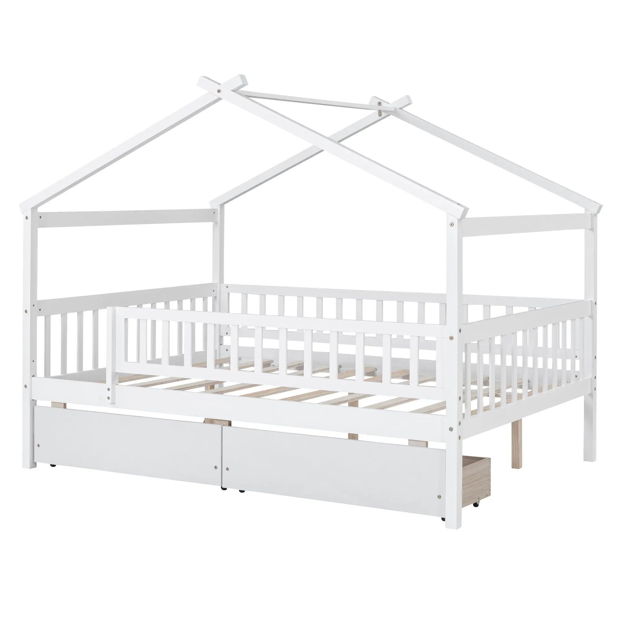 House Bed With 2 Drawers by HouseOfZazla