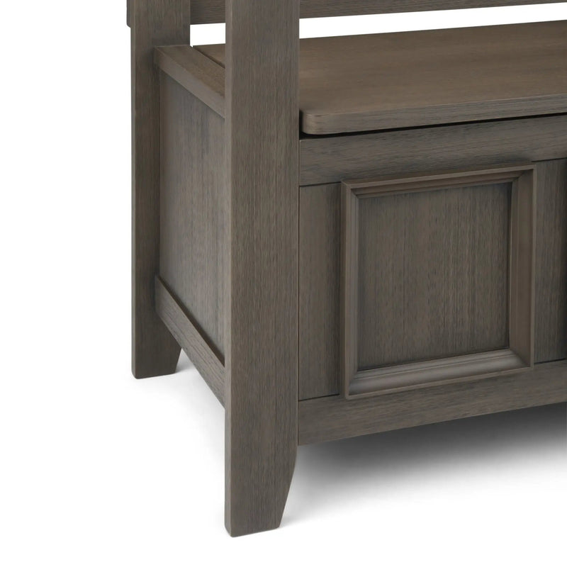 Amherst - Handcrafted Entryway Storage Bench by Unique Piece Furniture