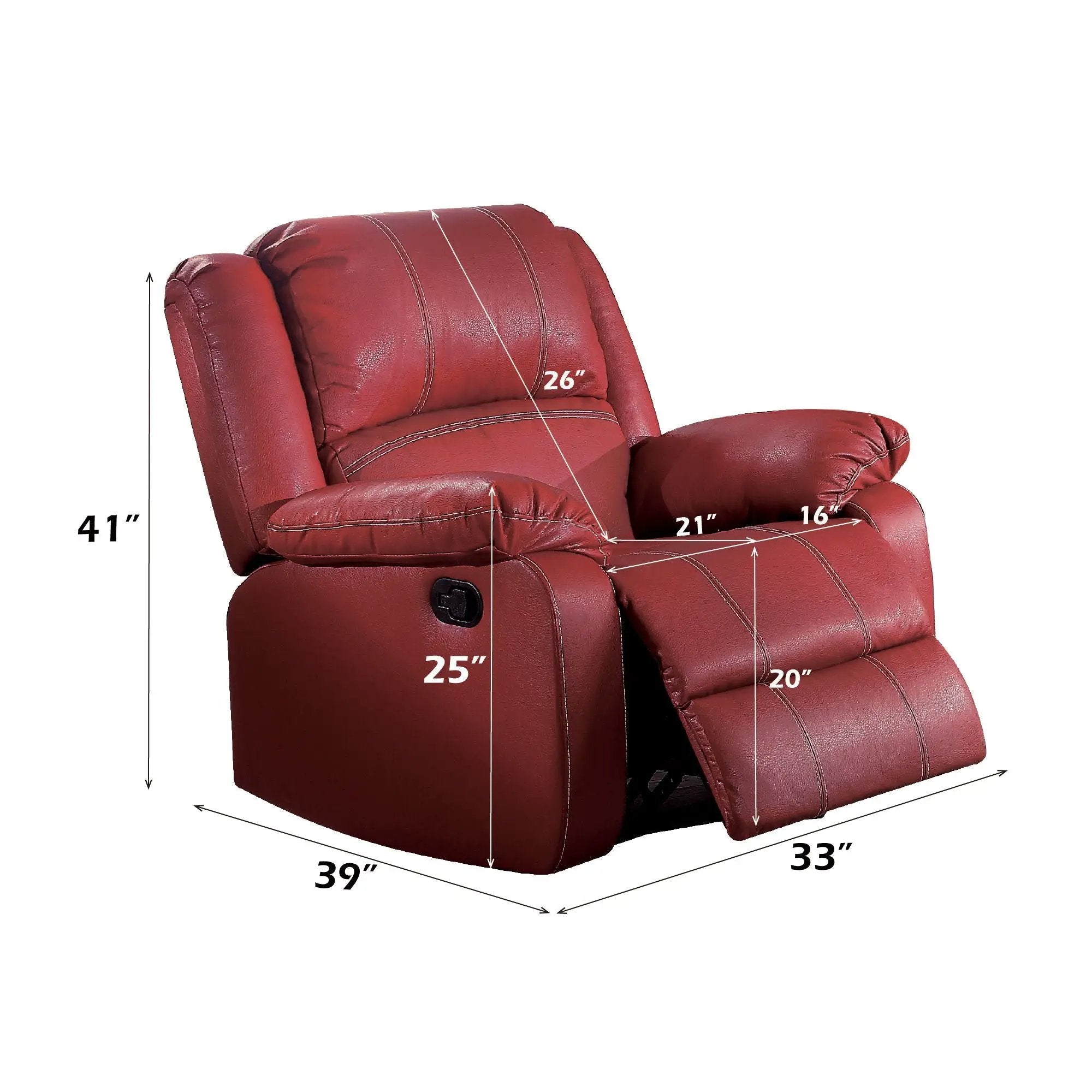 Zuriel - Recliner Chair by HouseOfZazla