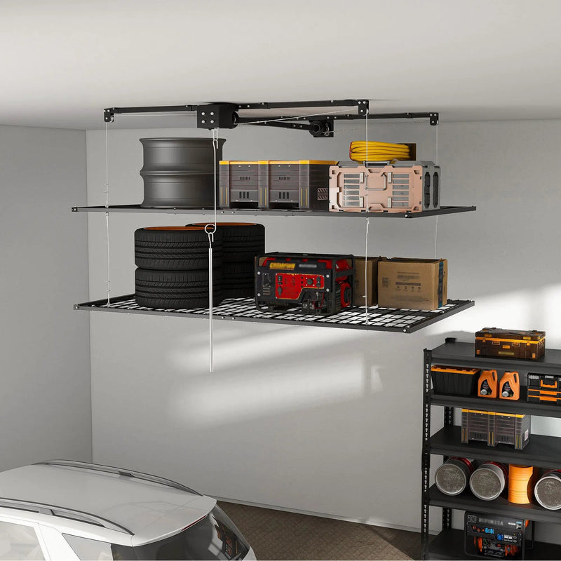 Overhead Garage Storage Rack by HouseOfZazla